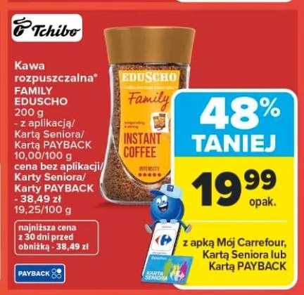 Kawa rozpuszczalna Family Eduscho Tchibo