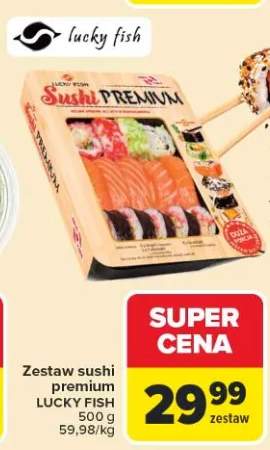 Zestaw sushi premium Lucky Fish
