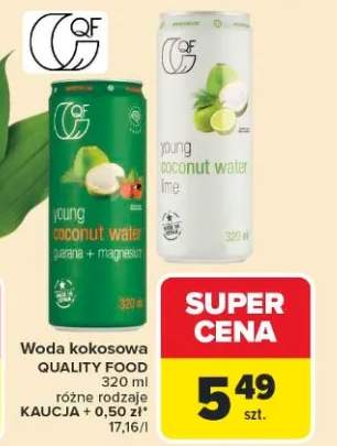 Woda kokosowa Quality Food