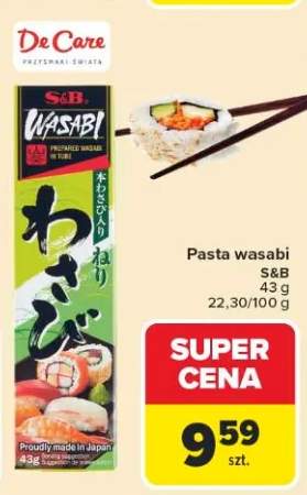 Pasta wasabi S&B