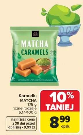 Karmelki matcha Matcha