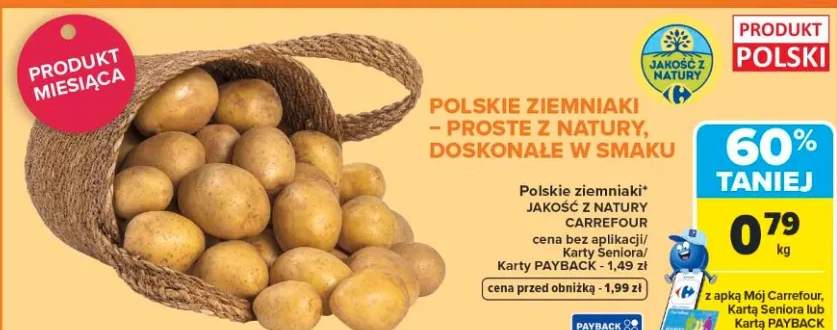 Ziemniaki polskie Jakość z Natury Carrefour