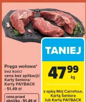 Pręga wołowa bez kości