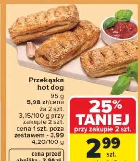 Przekąska hot dog
