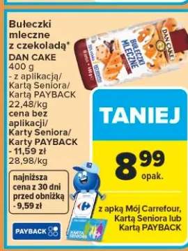 Bułeczki mleczne z czekoladą Dan Cake