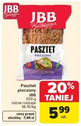 Pasztet pieczony JBB