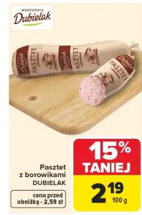 Pasztet z borowikami Dubielak