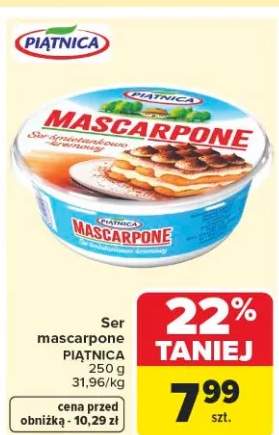Ser mascarpone Piątnica
