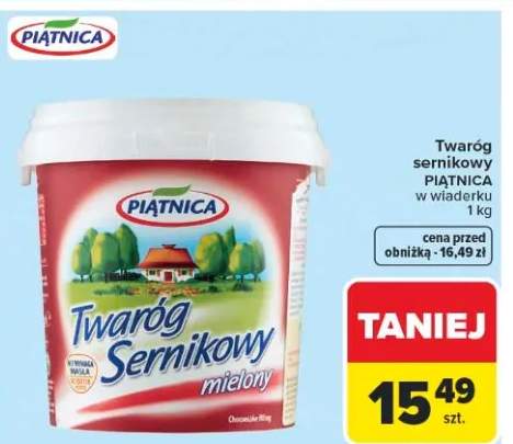 Twaróg sernikowy Piątnica w wiaderku