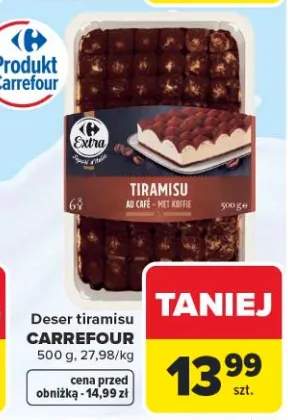 Deser tiramisu Carrefour Extra