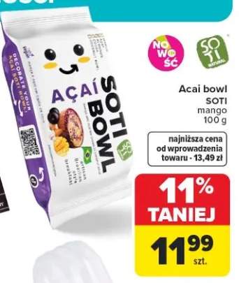 Acai bowl Soti mango