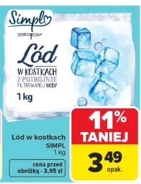Lód w kostkach Simpl