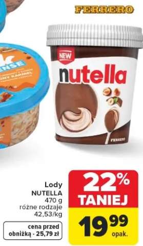 Lody Nutella