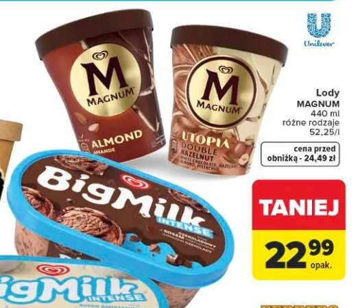 Lody Intense Big Milk