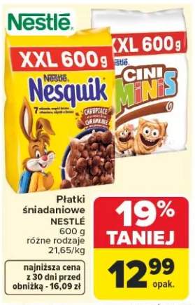 Płatki śniadaniowe Cini Minis Nestlé XXL