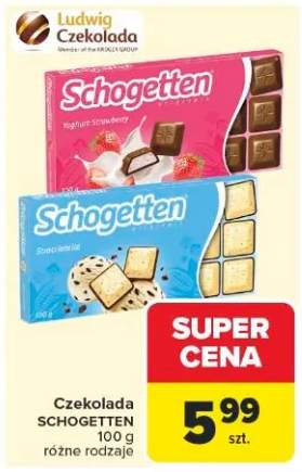 Czekolada Schogetten Stracciatella Ludwig
