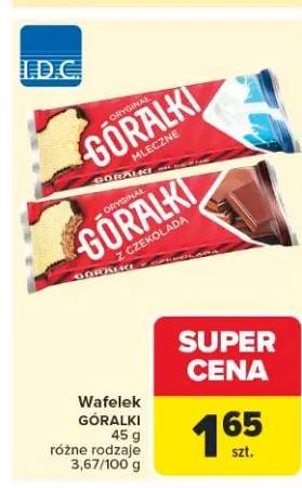 Wafelek Góralki z czekoladą IDC