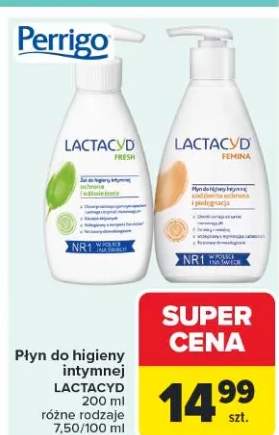 Płyn do higieny intymnej Lactacyd Femina