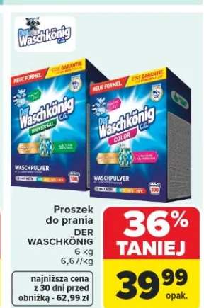 Proszek do prania Der Waschkönig Color