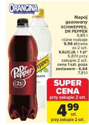 Napój gazowany Dr Pepper
