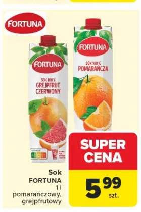 Sok Fortuna pomarańczowy