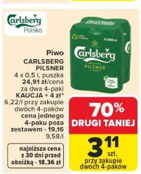 Piwo Carlsberg Pilsner