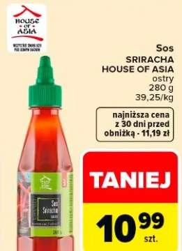 Sos Sriracha ostry House of Asia