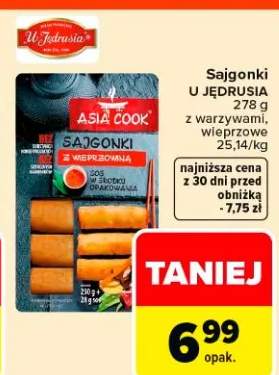 Sajgonki wieprzowe U Jędrusia Asia Cook