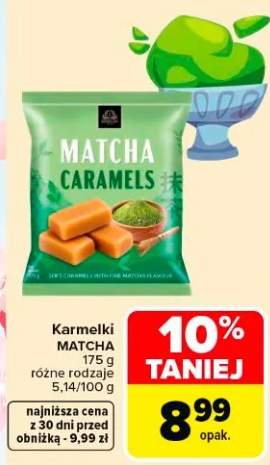 Karmelki Matcha