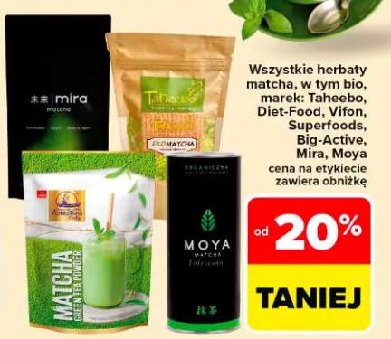 Herbaty matcha