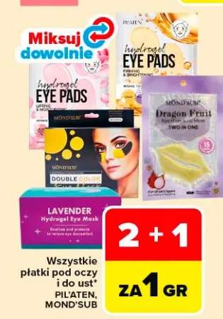 Płatki pod oczy i do ust Mond'sub