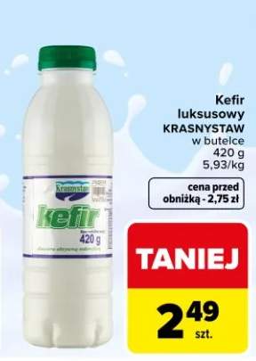 Kefir luksusowy Krasnystaw w butelce