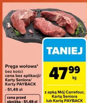 Pręga wołowa bez kości