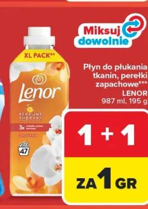 Płyn do płukania tkanin Lenor