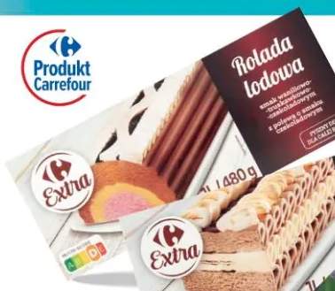 Rolada lodowa Carrefour