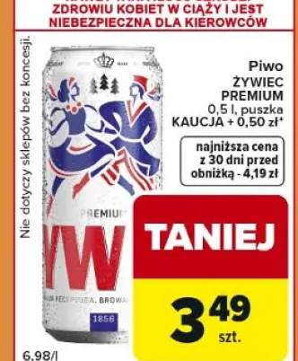 Piwo Żywiec Premium