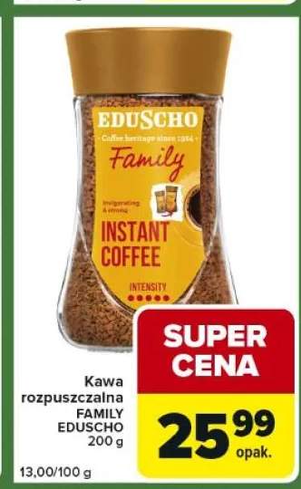 Kawa rozpuszczalna Family Eduscho