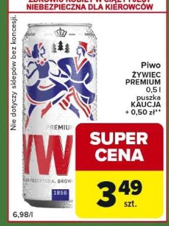 Piwo Żywiec Premium puszka