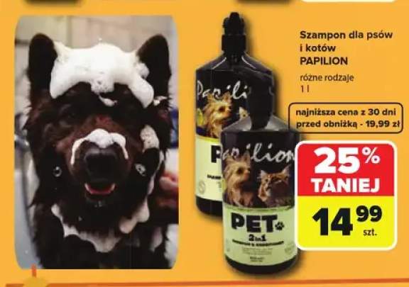 Szampon dla psów i kotów Papilion