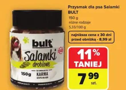 Przysmak dla psa Salamki Bult
