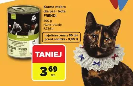 Karma mokra dla psa i kota Frendi z jagnięciną