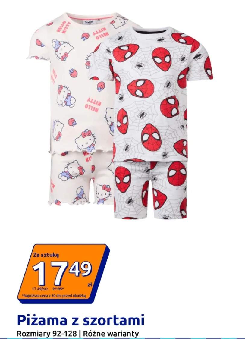 piżama dziecięca