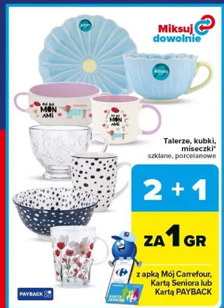 Kubki szklane porcelanowe