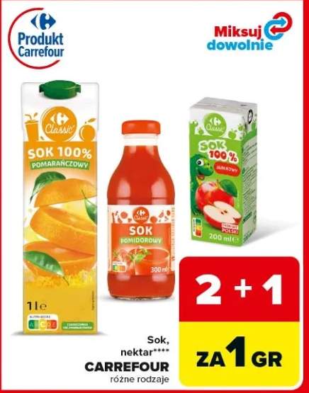 Sok pomidorowy Carrefour Classic