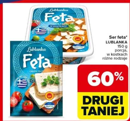 Ser feta w kostkach Lublanka