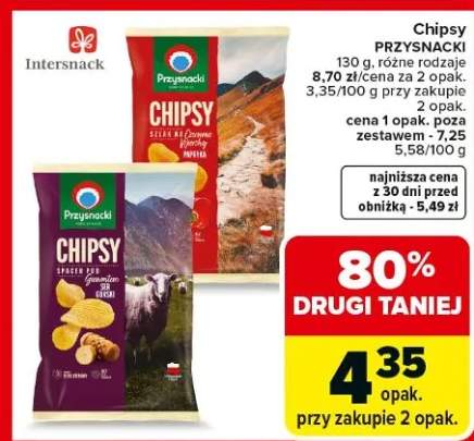 Chipsy Przysnacki Intersnack