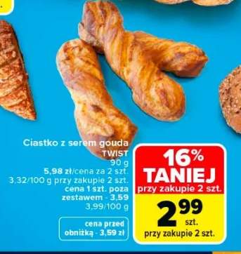Ciastko z serem gouda TWIST