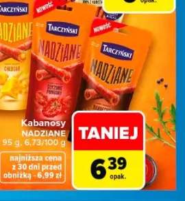 Kabanosy Nadziane Cheddar Tarczyński