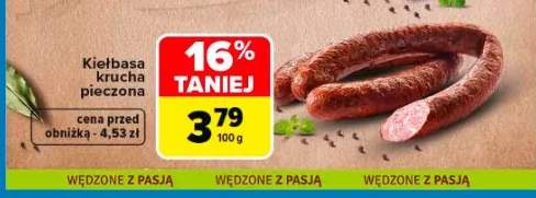 Kiełbasa krucha pieczona Wędzarnia Dubielak