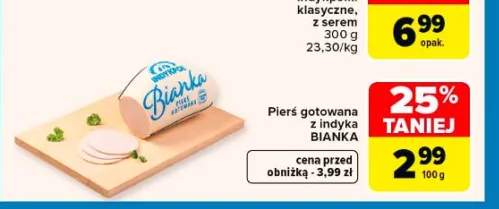 Pierś gotowana z indyka Bianka Indykpol